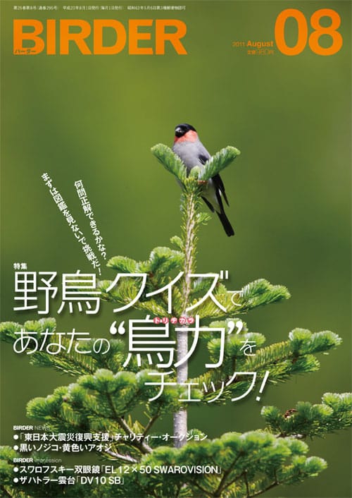 BIRDER（バーダー）2011年8月号
