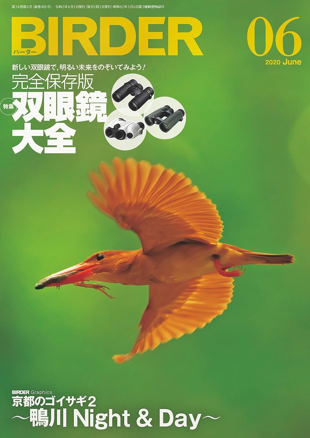 BIRDER（バーダー） 2020年6月号