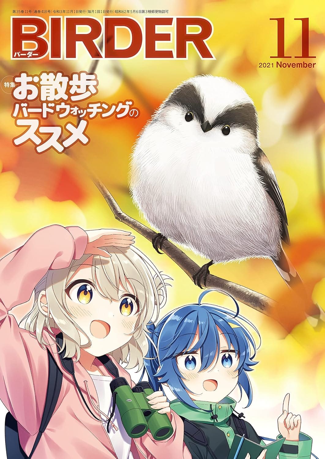 BIRDER（バーダー） 2021年11月号