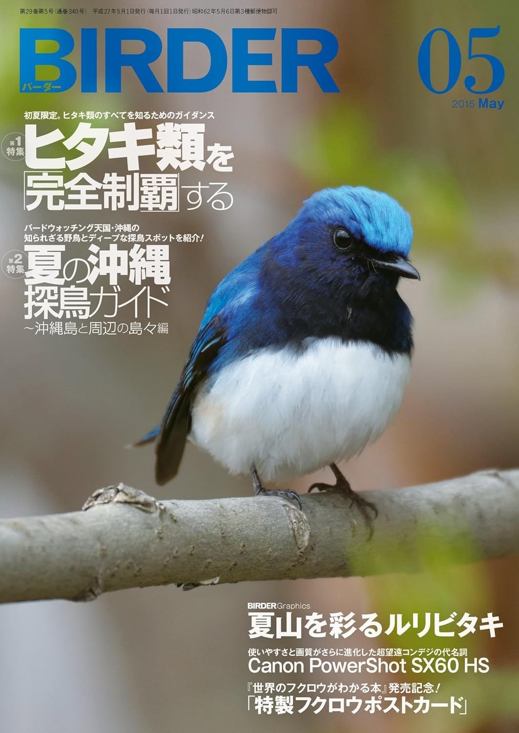 BIRDER（バーダー） 2015年5月号
