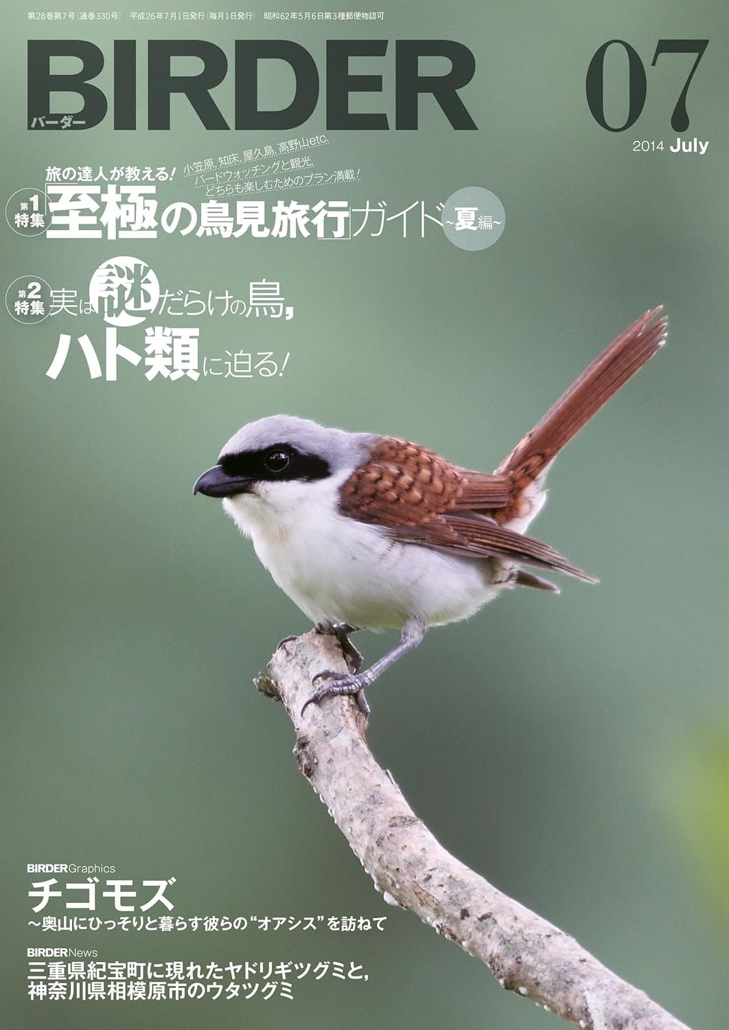 BIRDER（バーダー） 2014年7月号