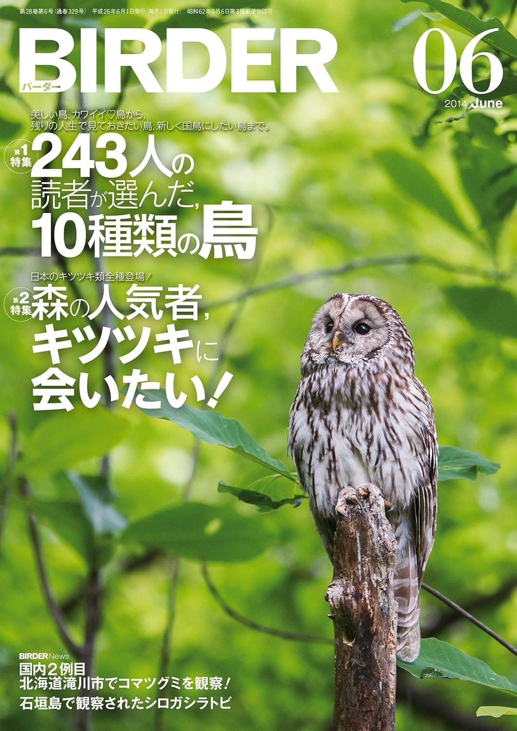 BIRDER（バーダー） 2014年6月号