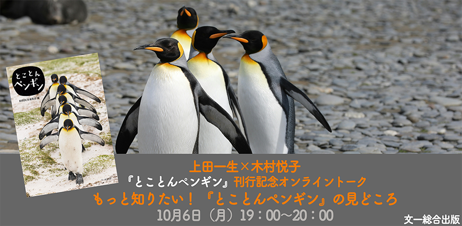 【オンラインイベント】もっと知りたい！『とことんペンギン』の見どころ